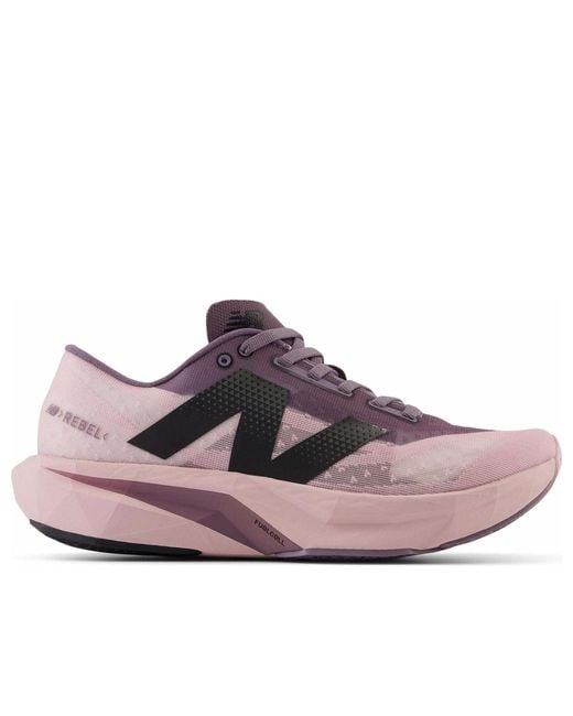 New Balance Pink (Wmns) Fuelcell Rebel V4 D Width 'Twilight Haze Dark Ice Wine'