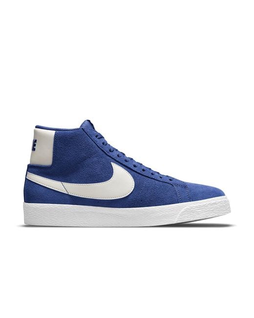 Nike Blue Zoom Blazer Mid Sb 'Deep Royal' for men