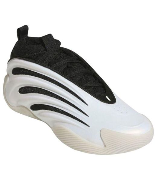 Adidas White Harden Volume 9 Basketball Shoes for men