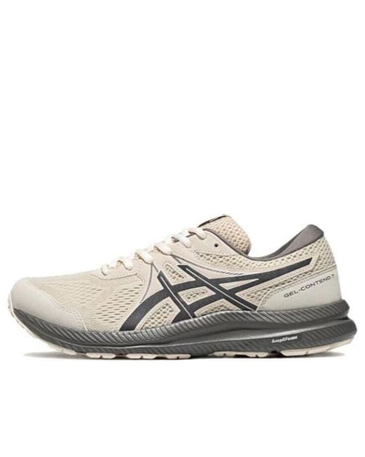 Asics White Gel-Contend 7 Sneakers for men