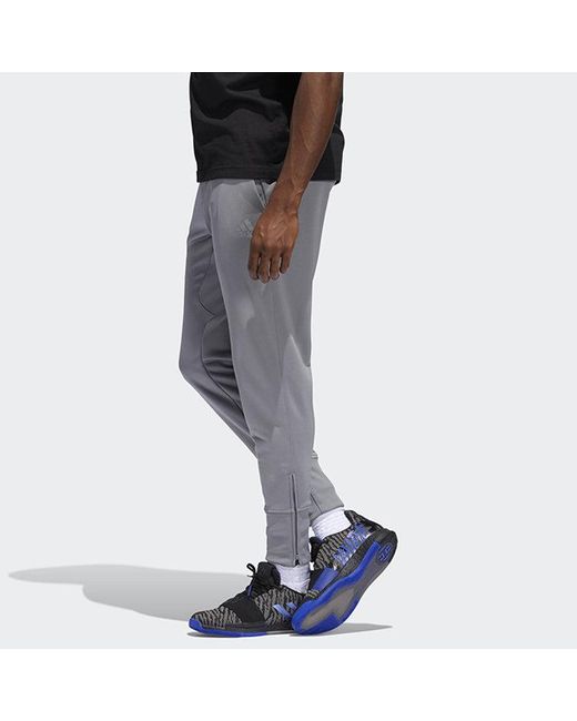 Adidas Gray Harden Pant 2 Basketball Sports Long Pants for men