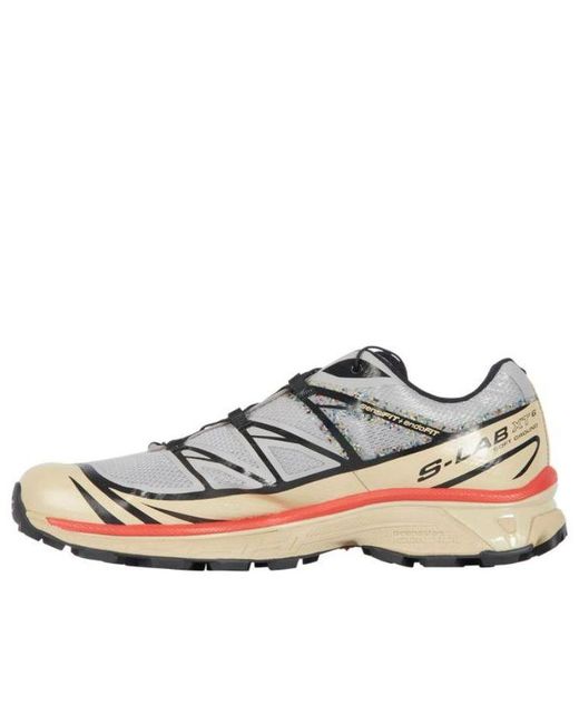 Salomon White Xt-6 'Alloy Safari Goji Berry' for men