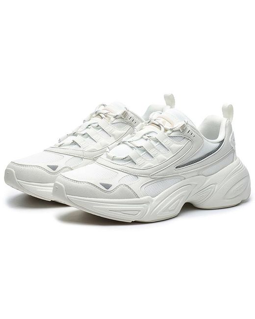 Fila White (Wmns) Cube Casual Shoes