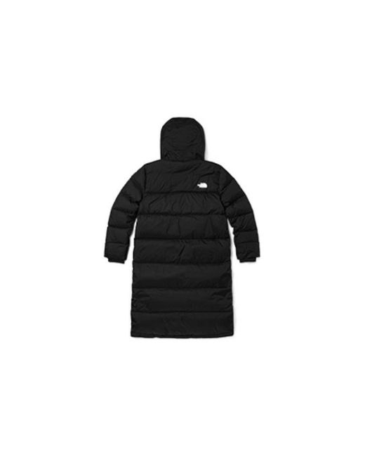 The North Face Black Nuptse Parka Jacket for men