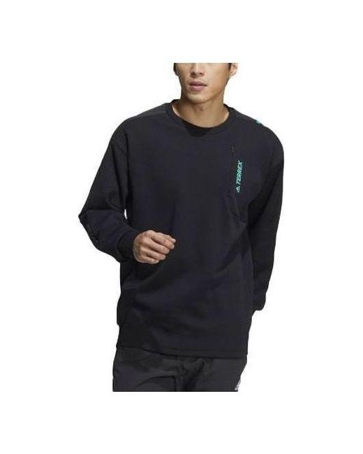 Adidas Black Terrex Sweaters for men