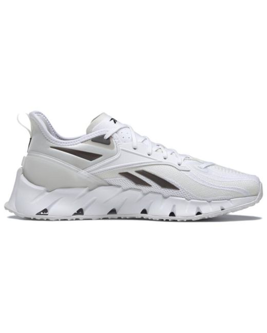 Reebok White Zig Kinetica 3 for men