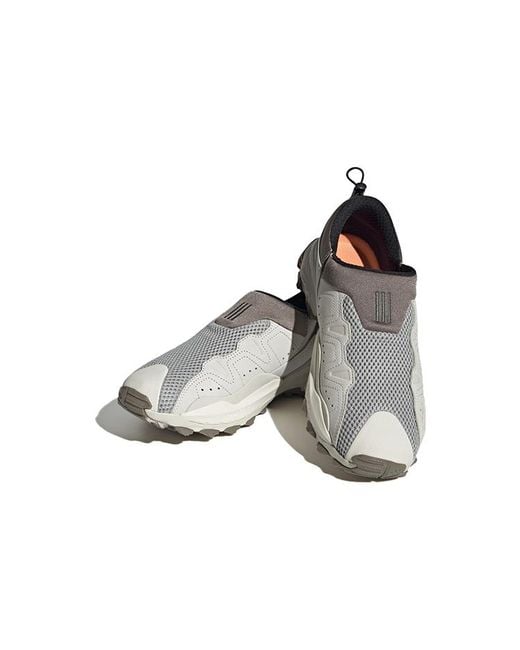 Adidas Gray Originals Hyperturf Adventure Shoes 'Stone Aluminium' for men