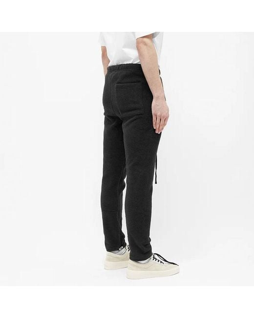 Fear Of God Black Ss20 Polar Fleece Pants for men