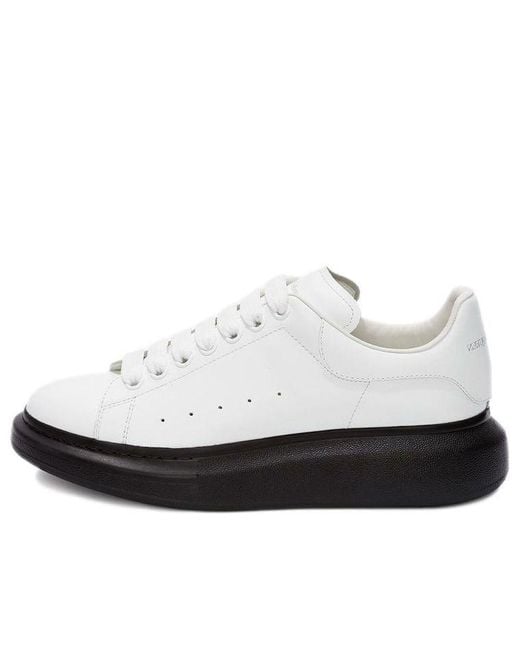 McQueen White Oversized Sneaker Sole' for men
