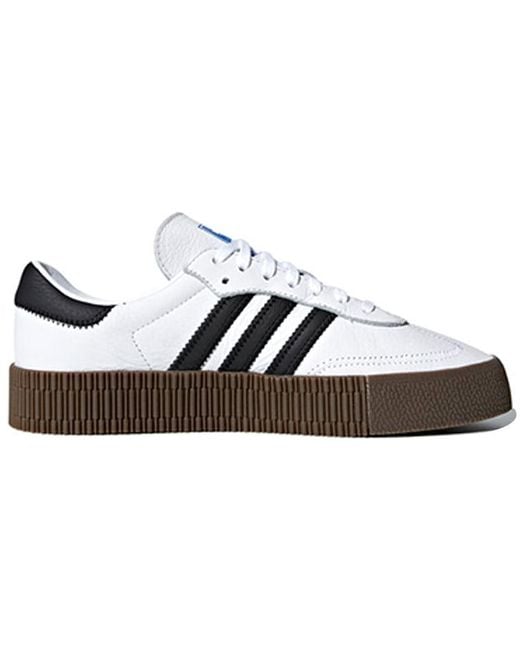 Adidas White Sambarose