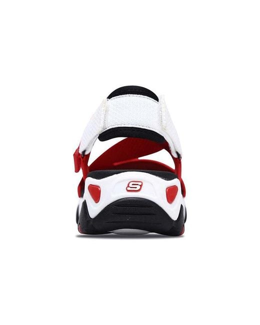 Skechers Red (Wmns) D'Lites 2.0 Sandals