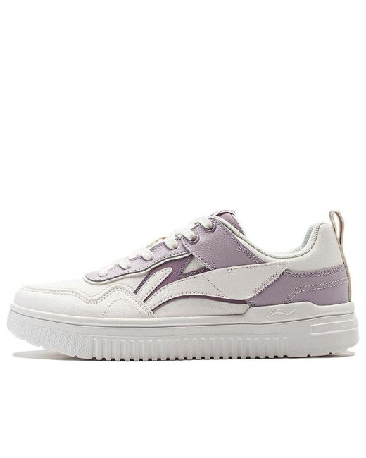 Li-ning White (Wmns) Qingyun Mauve'