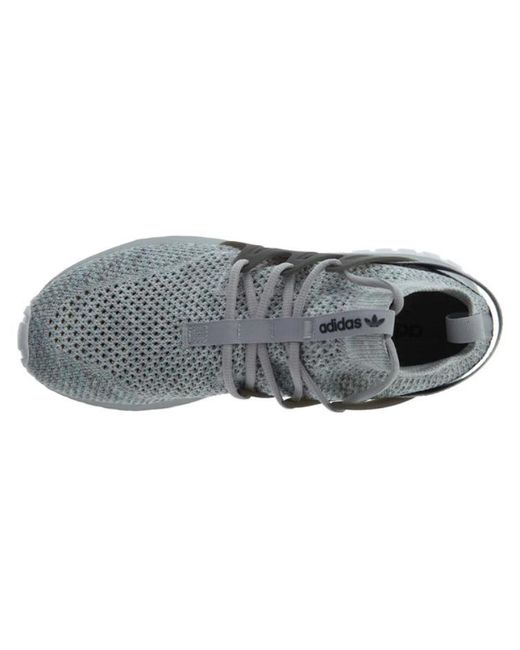 Adidas Gray Tubular Nova Shoes for men