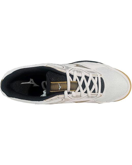 Mizuno White Sky Blaster 'Slipresistant Durable Low Badminton' for men