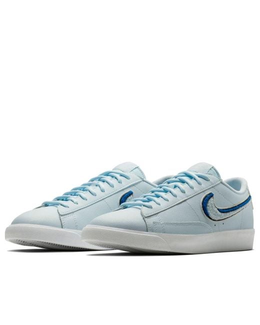 Nike Blue Blazer Low 3D 'Light Bone' for men
