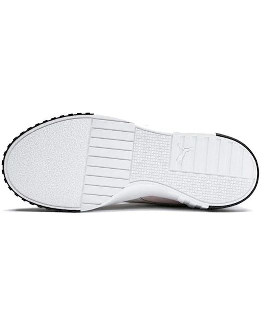 PUMA White (Wmns) Cali Suede