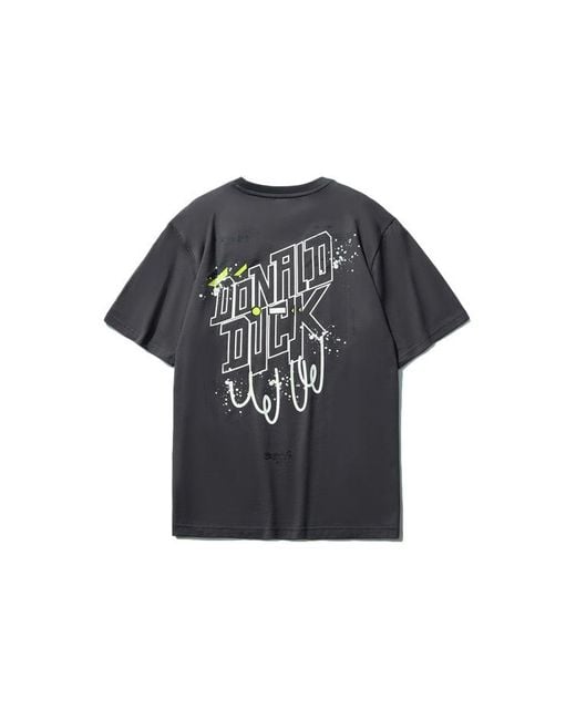 Li-ning Black X Disney Donald Duck Cartoon Printing Tee