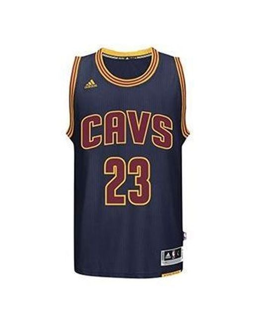 Adidas Blue Nba Cleveland Cavaliers Swingman Jersey for men