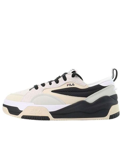 Fila White Canestro Sneakers 'Cream' for men