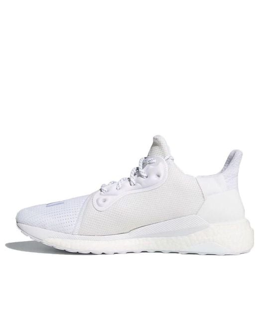 Adidas White X Pharrell Solar Hu Glide Prd 'Cloud' for men