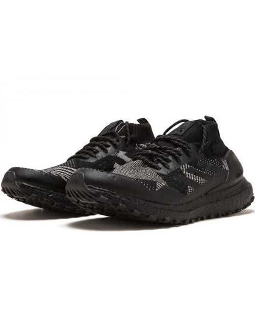 Adidas Black X Kith X Nonnative Ultraboost Mid 'Patchwork' for men