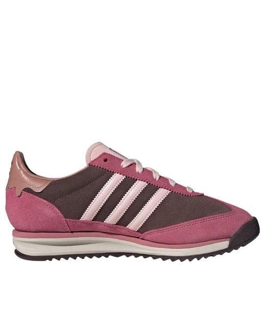 adidas pink trainers mens