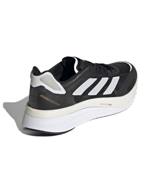 Adidas Blue Adizero Boston 10 Wide for men