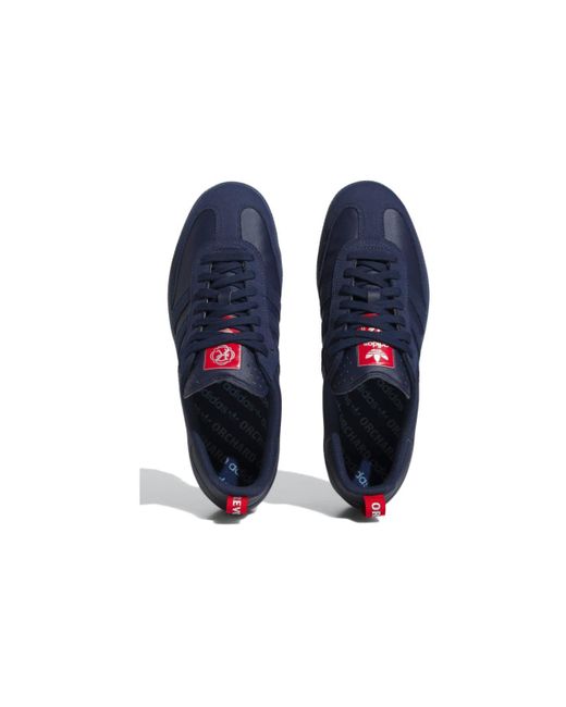 Adidas Blue X Orchard Skateshop X New England Revolution Samba Adv 'The Liberty Kit' for men