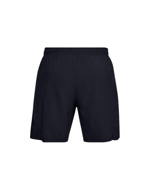Under Armour Blue 7'' Launch Shorts for men