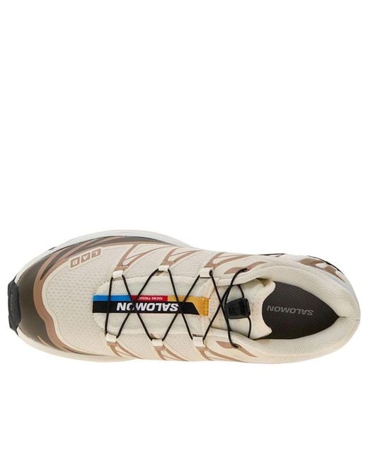Salomon White Xt-6 'Almond Milk Portabella' for men