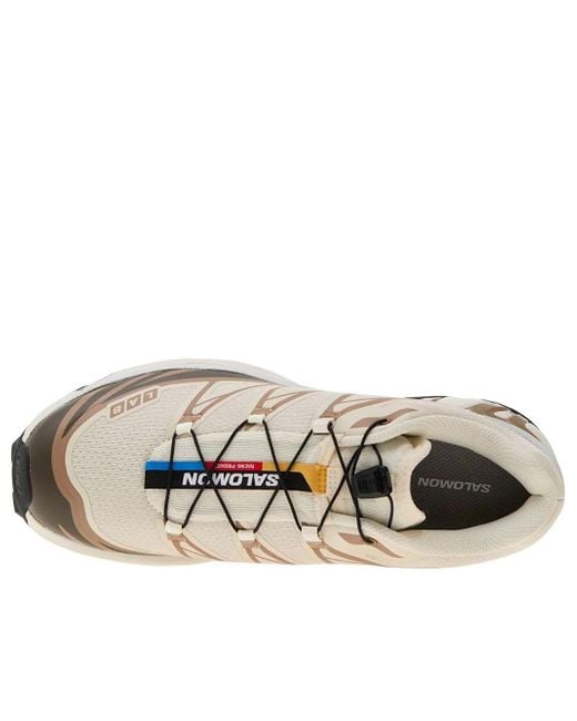 Salomon White Xt-6 'Almond Milk Portabella' for men