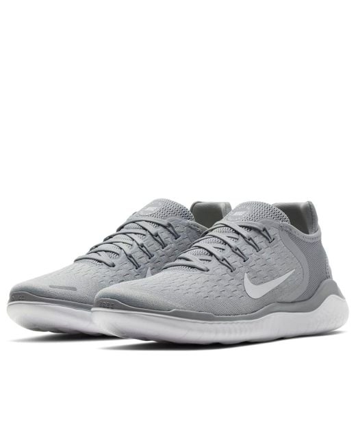 Nike Gray (Wmns) Free Rn 2018 'Wolf'
