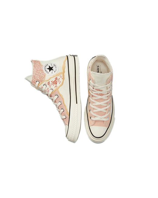Converse Natural (Wmns) Chuck 70 High 'Metallic Floral'