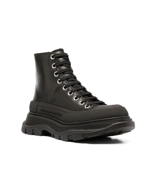Alexander McQueen Black (Wmns) Tread Slick High