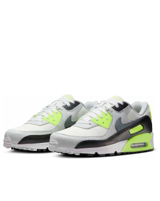Nike Green Air Max 90 Shoes for men