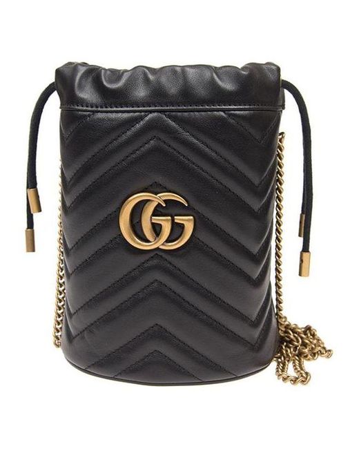 Gucci Black (Wmns) Gg Marmont Mini Crossbody Bag