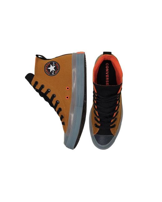 Converse Brown Chuck Taylor All Star Cx Fleece Lined High 'Wheat'