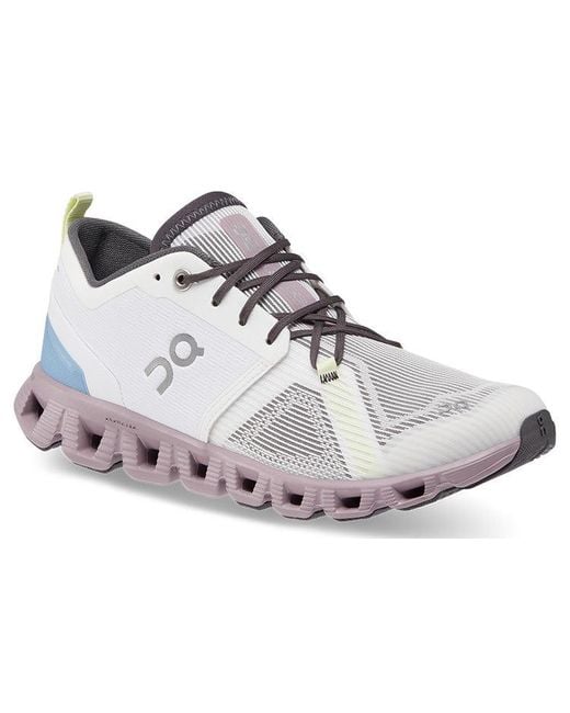 On Shoes White (Wmns) Cloud X 3 Shift Heron'