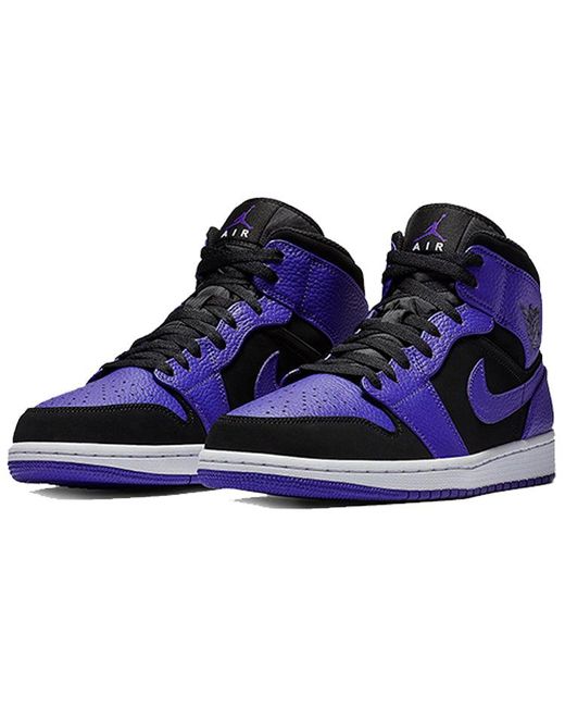 Nike Blue Air 1 Mid "dark Concord" Shoes