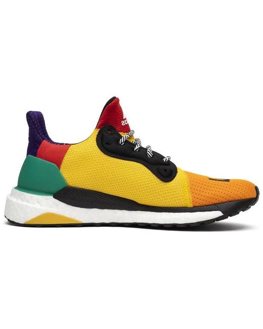 Adidas Yellow (Wmns) X Pharrell Solar Hu Glide