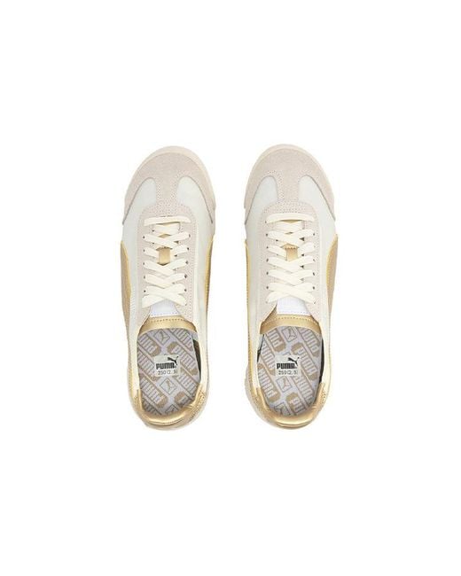 PUMA White Roma Og Nylon 'Metallic for men