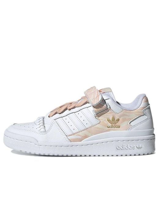 Adidas White (Wmns) Originals Forum Low Sneakers