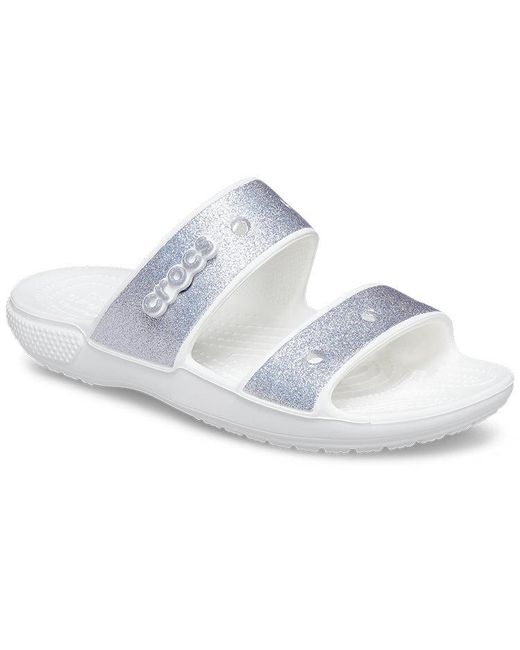CROCSTM White Classic Casual Fashion Slippers for men