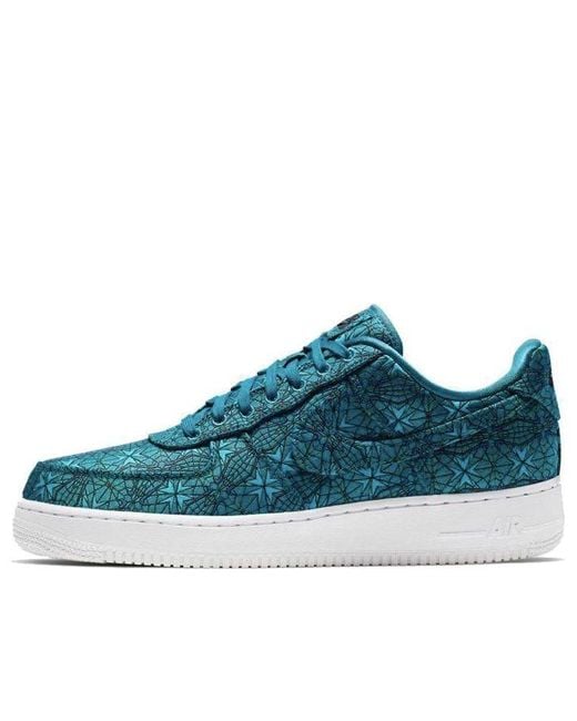 Nike Blue Air Force 1 Low Premium 'Stained Glass' for men