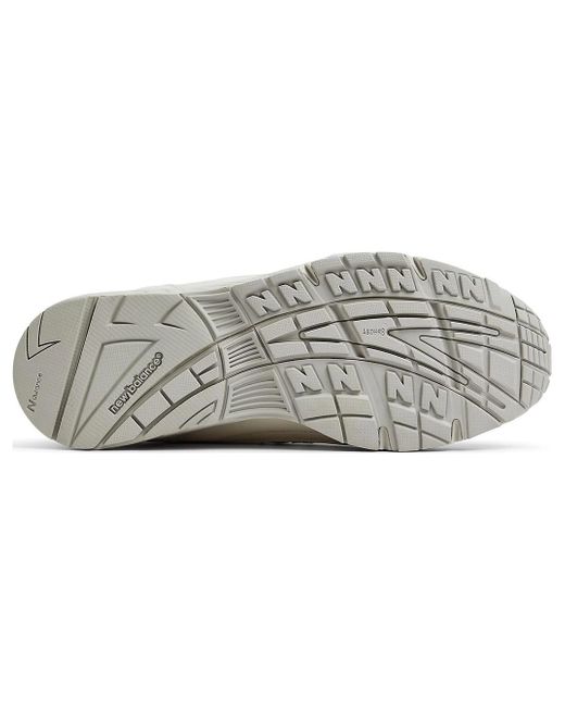 New Balance White 991 'Off' for men