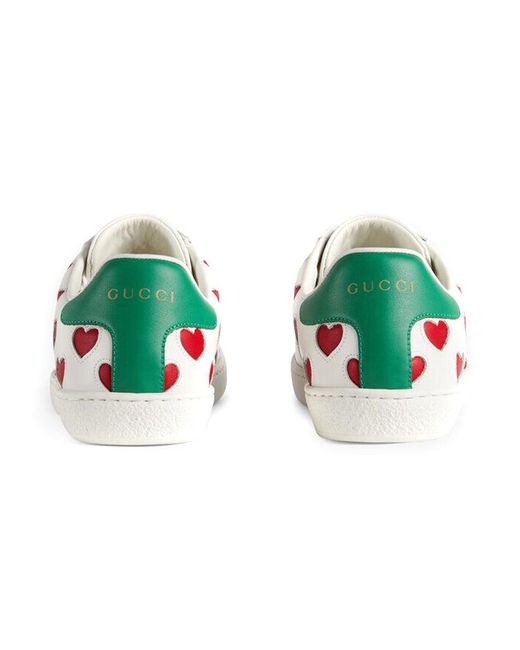 Gucci Red (Wmns) Ace 'Hearts'
