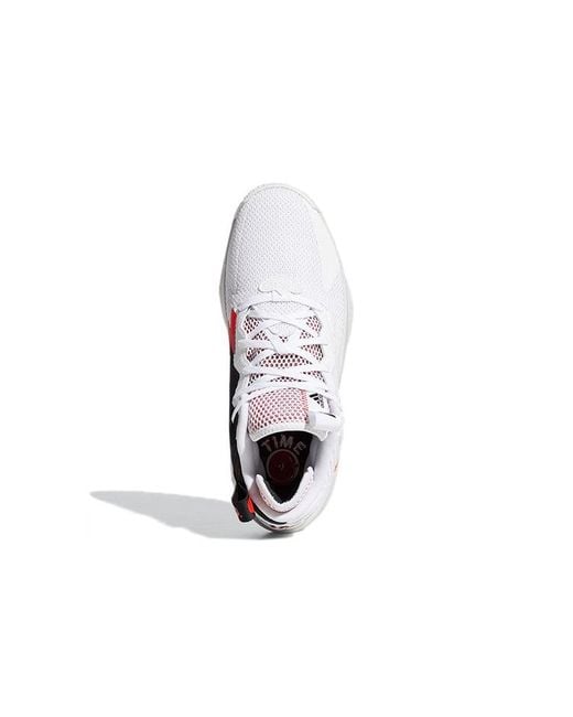 Adidas White Dame 8 'Dame Time' for men