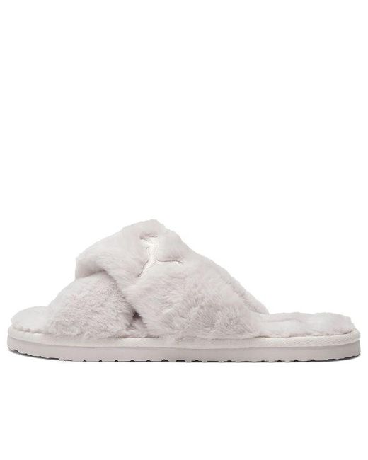PUMA White (Wmns) Fluff X Strap Slide 'Nimbus Cloud'