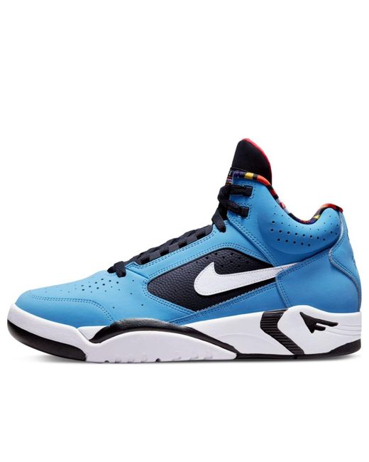 Nike Blue Air Flight Lite Mid 'Hoops Pack for men
