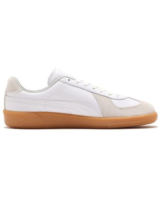 PUMA White Army Trainer Gum' for men